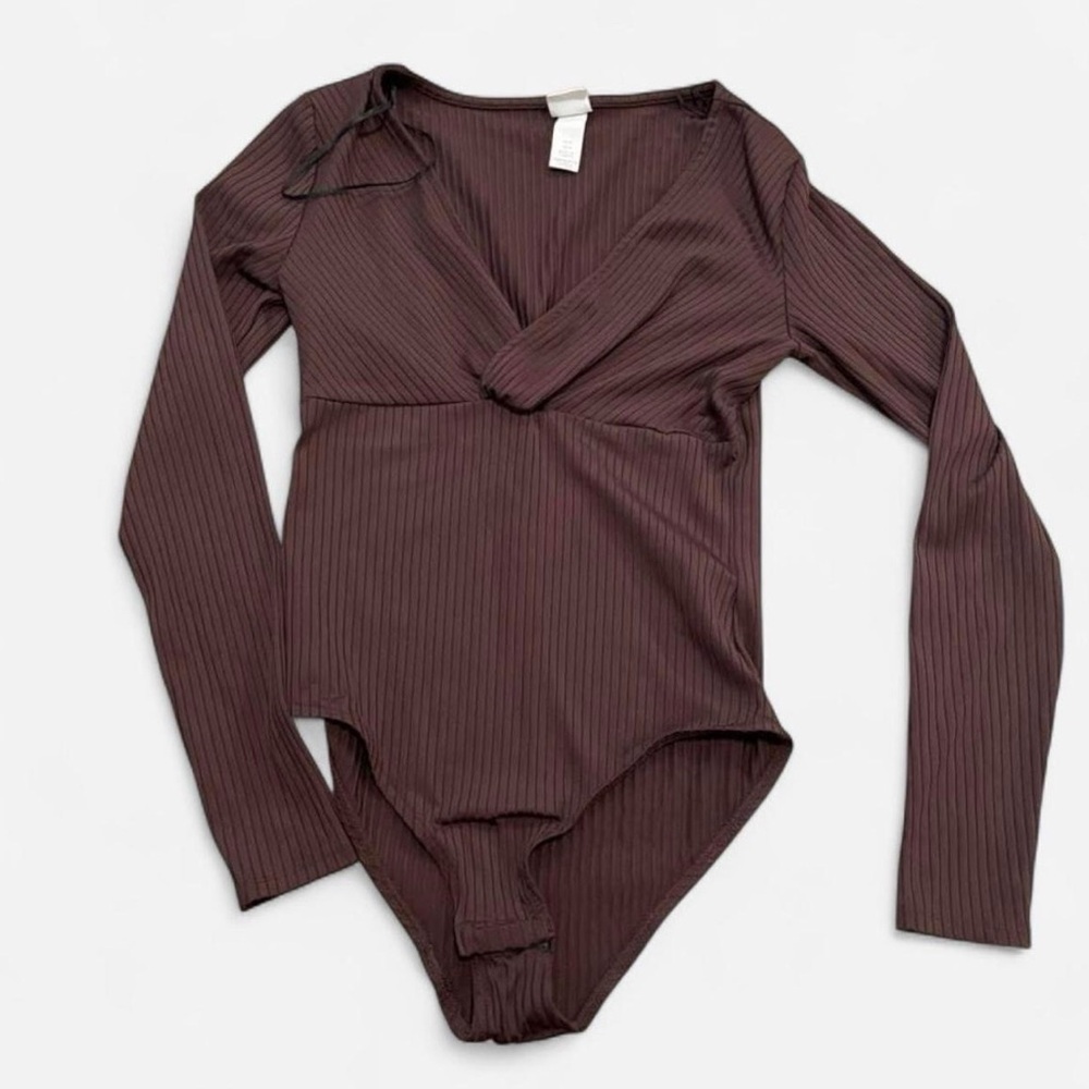 Ribbed Long Sleeve Bodysuit